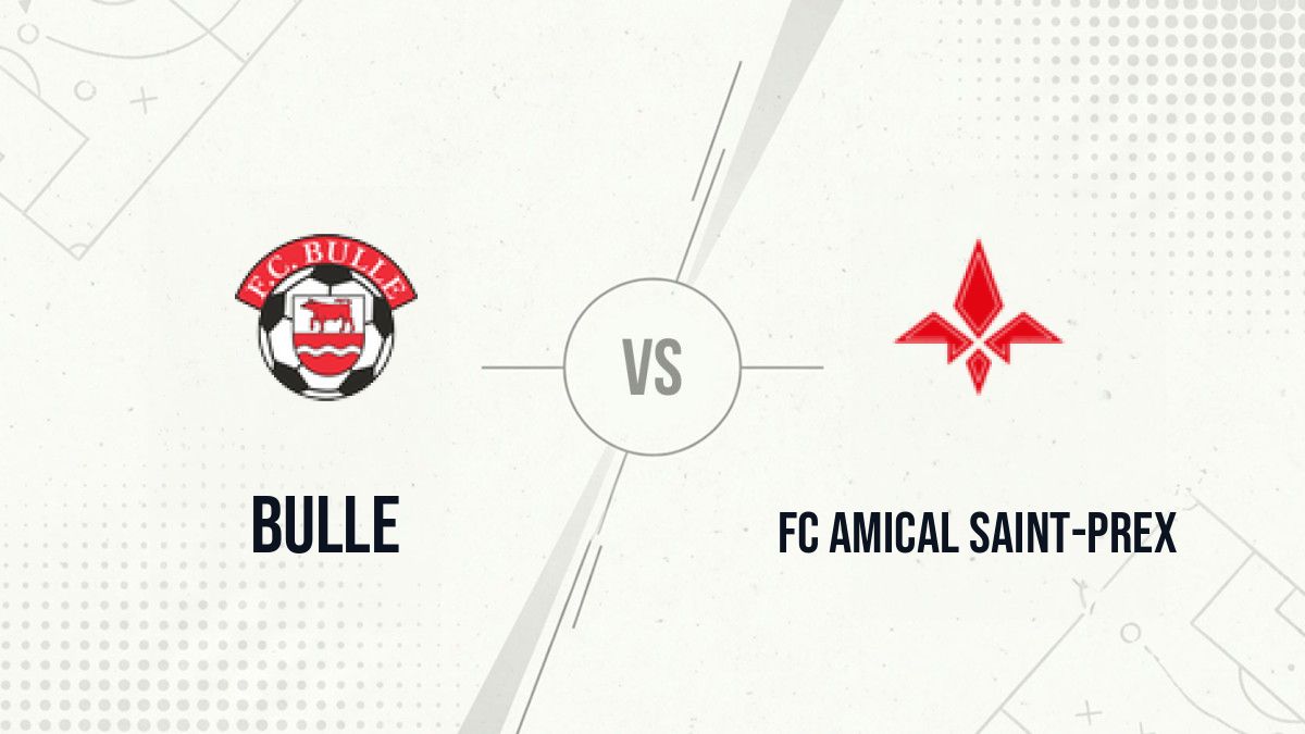 Pronostic Bulle FC Amical Saint-Prex