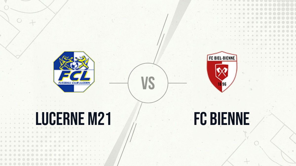Pronostic Lucerne M21 FC Bienne