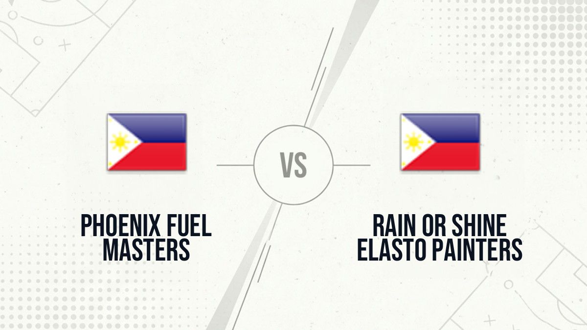 Pronostic Phoenix Fuel Masters Rain or Shine Elasto Painters