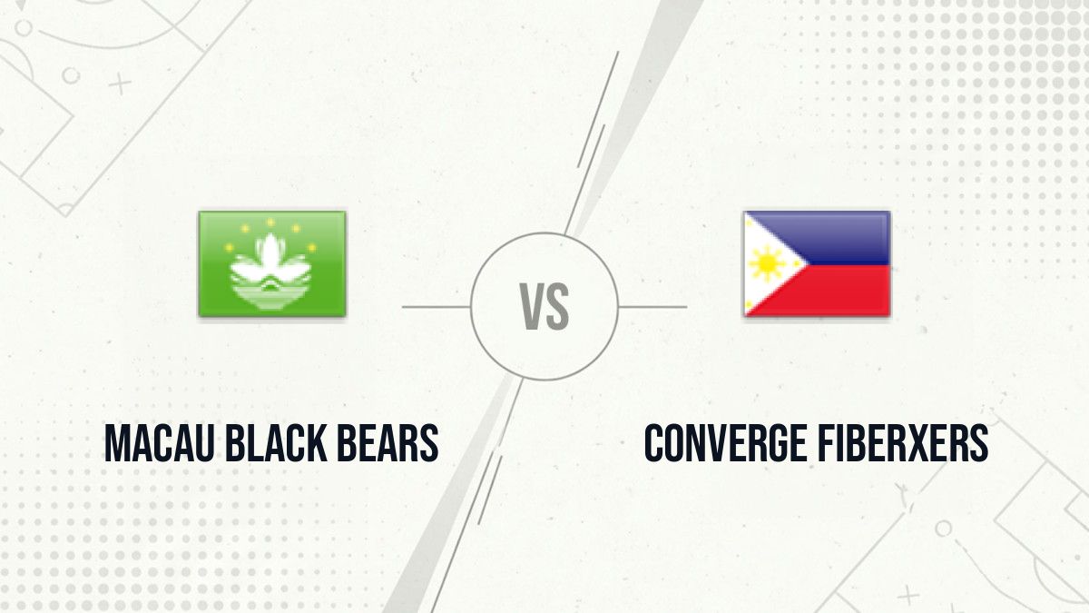 Pronostic Macau Black Bears Converge FiberXers