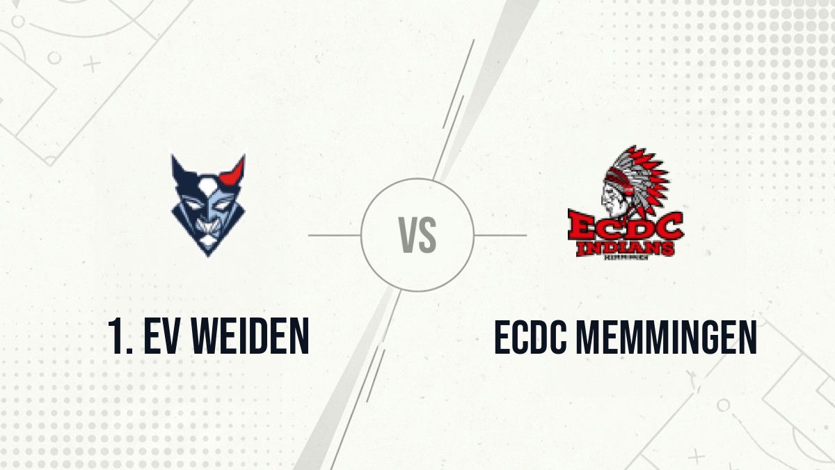 Pronostic 1. EV Weiden ECDC Memmingen