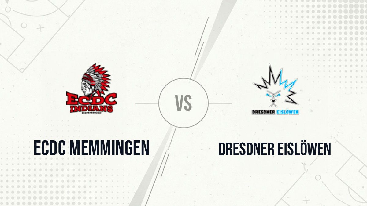 Pronostic ECDC Memmingen Dresdner Eislöwen