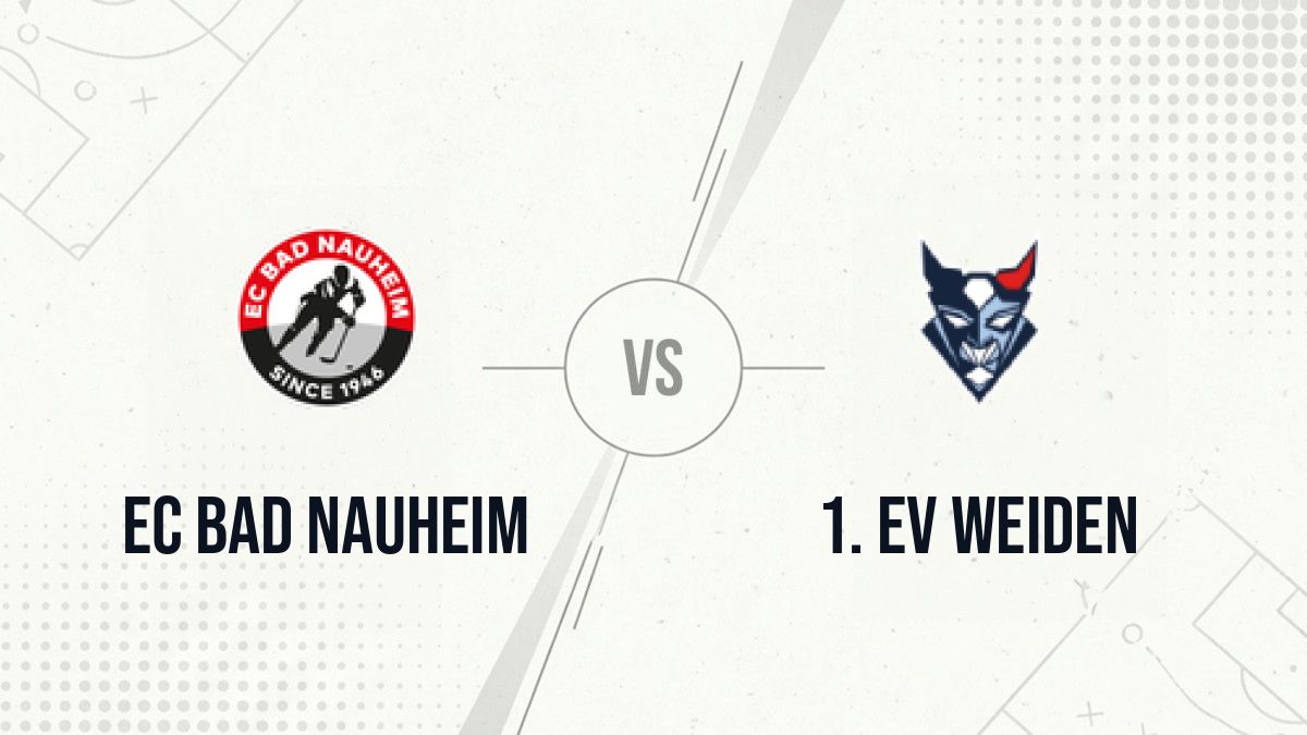 Pronostic EC Bad Nauheim 1. EV Weiden