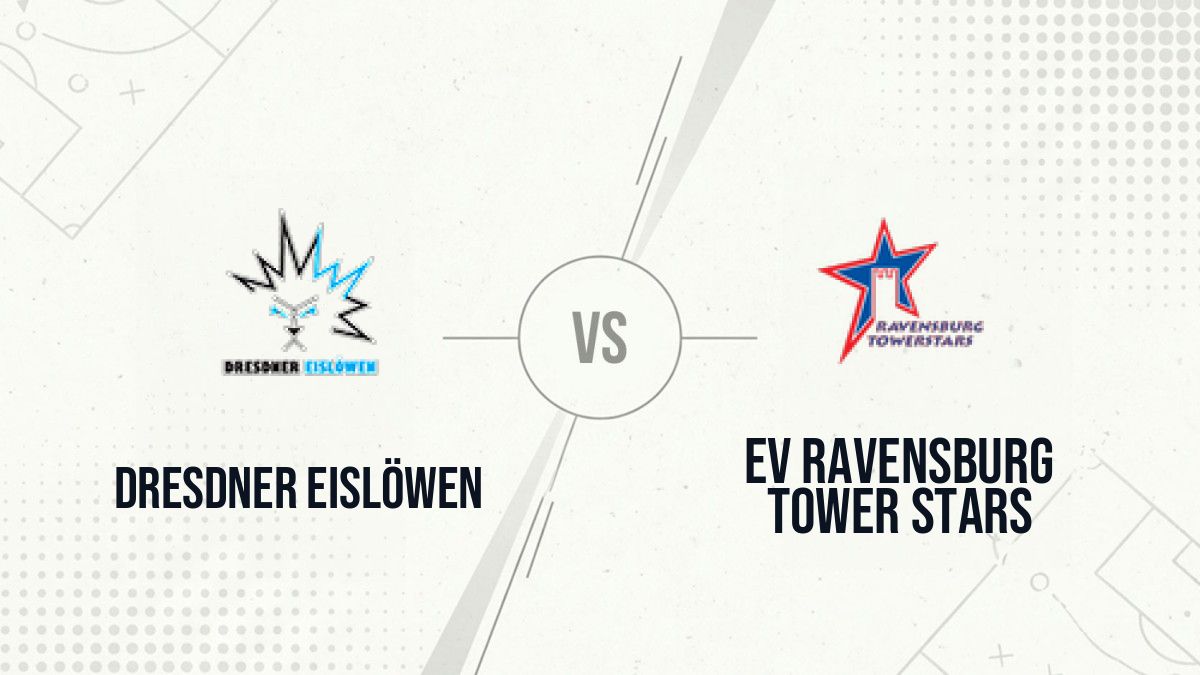 Pronostic Dresdner Eislöwen EV Ravensburg Tower Stars