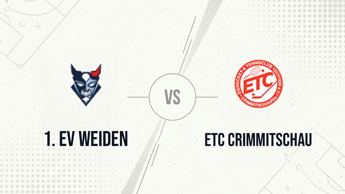 Pronostic 1. EV Weiden ETC Crimmitschau