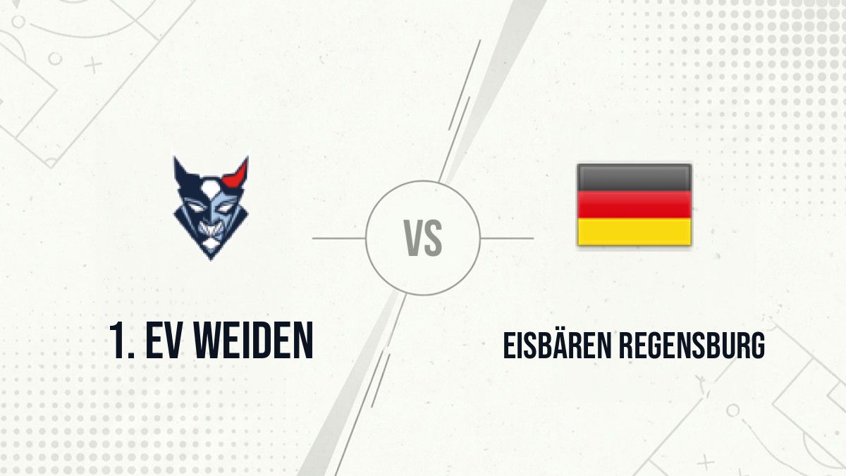 Pronostic 1. EV Weiden Eisbären Regensburg