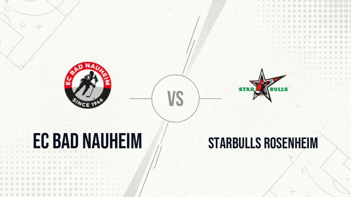 Pronostic EC Bad Nauheim Starbulls Rosenheim