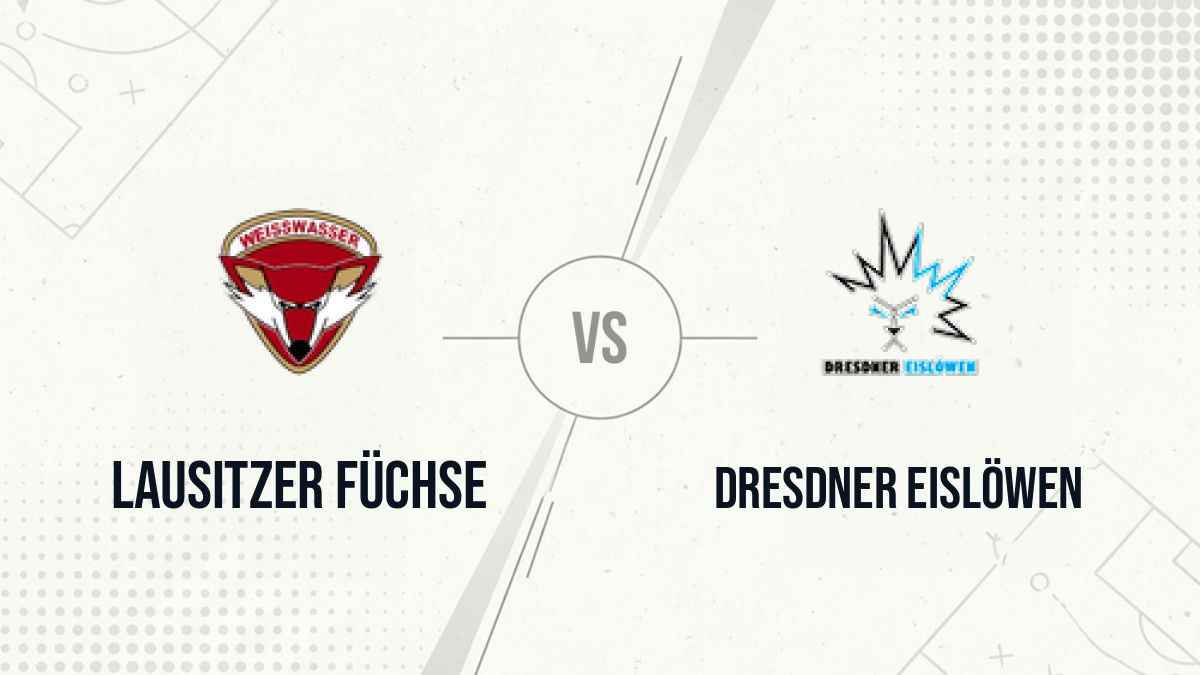 Pronostic Lausitzer Füchse Dresdner Eislöwen
