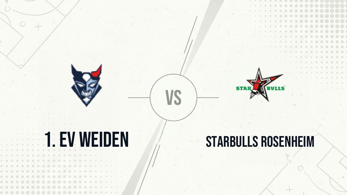 Pronostic 1. EV Weiden Starbulls Rosenheim