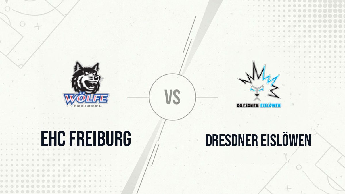 Pronostic EHC Freiburg Dresdner Eislöwen