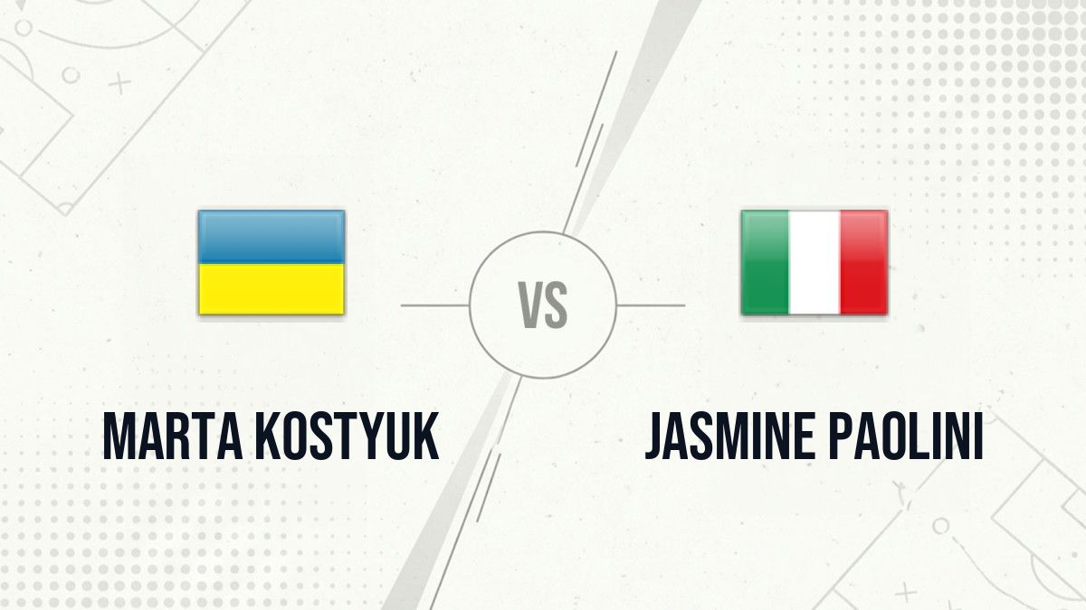 Pronostic Marta Kostyuk Jasmine Paolini