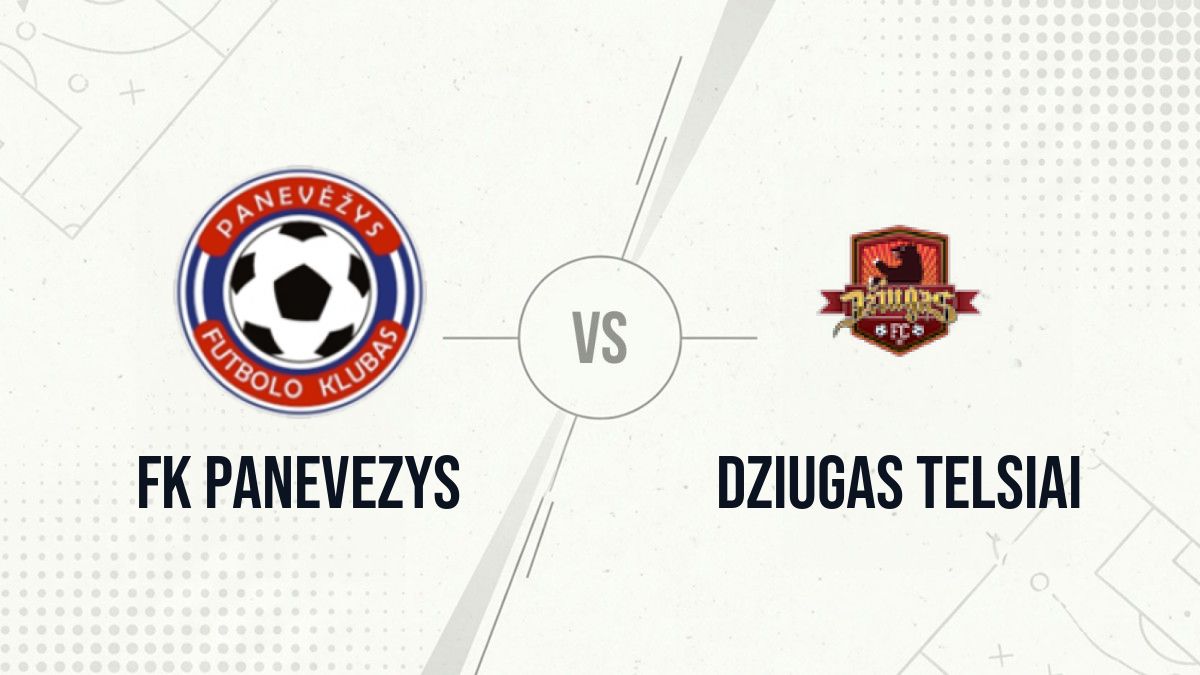 Pronostic FK Panevezys Dziugas Telsiai