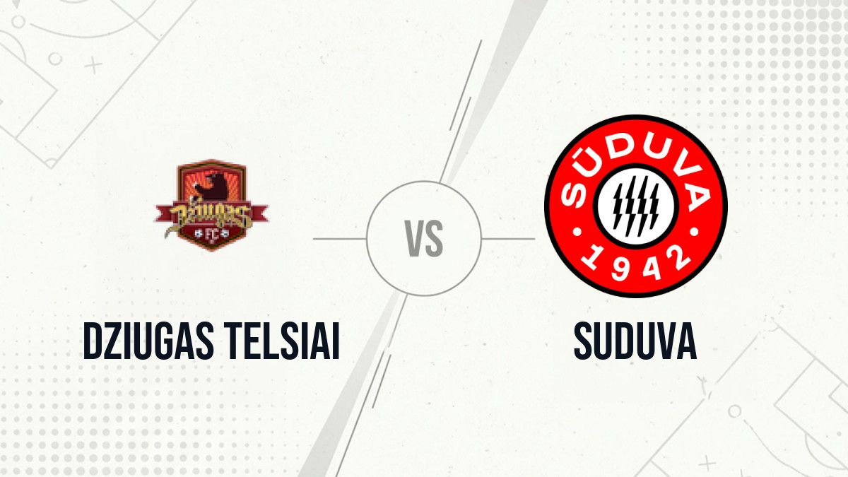Pronostic Dziugas Telsiai Suduva