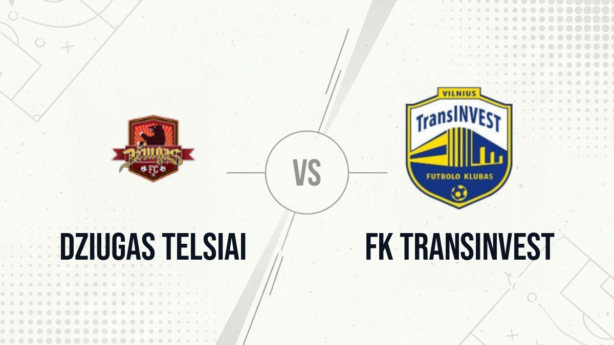 Pronostic Dziugas Telsiai FK TransINVEST