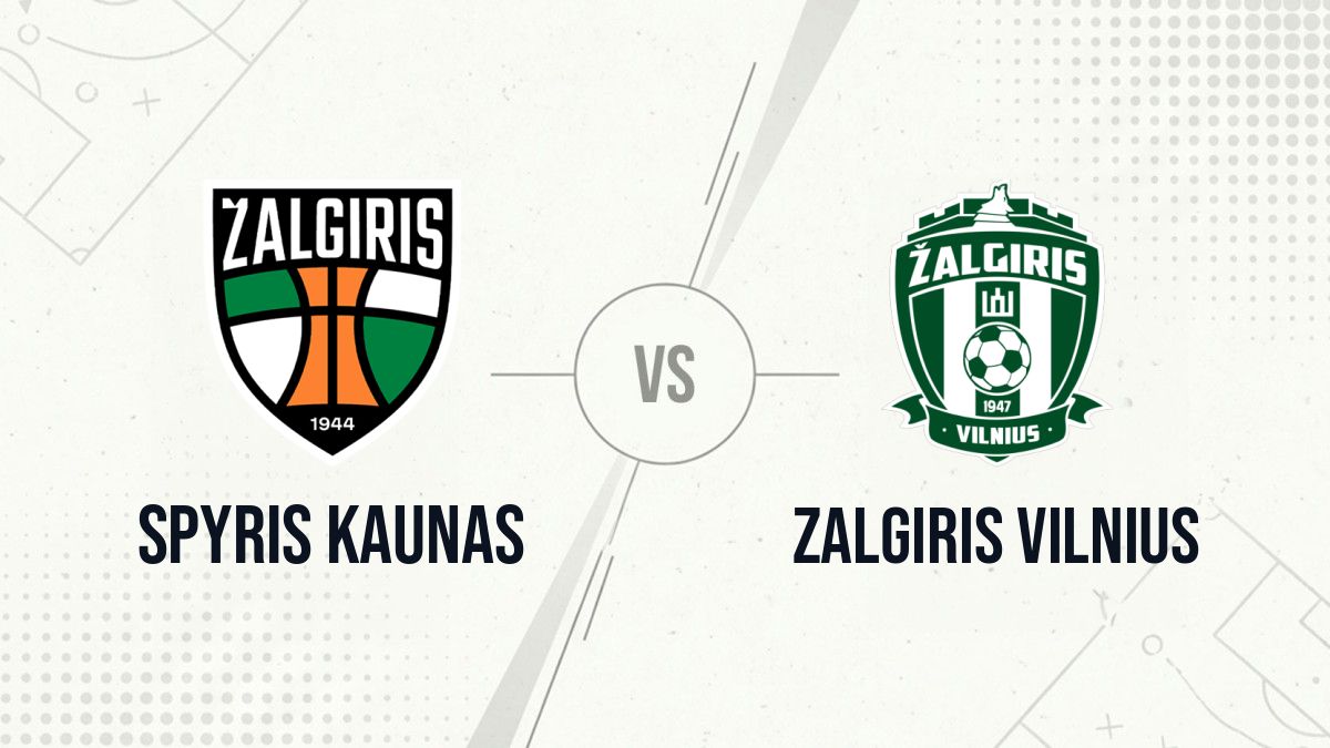 Pronostic Spyris Kaunas Zalgiris Vilnius