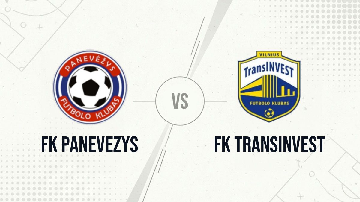 Pronostic FK Panevezys FK TransINVEST