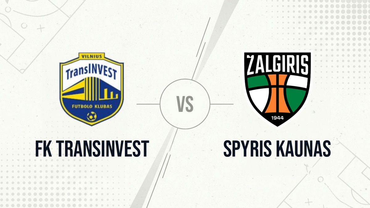 Pronostic FK TransINVEST Spyris Kaunas