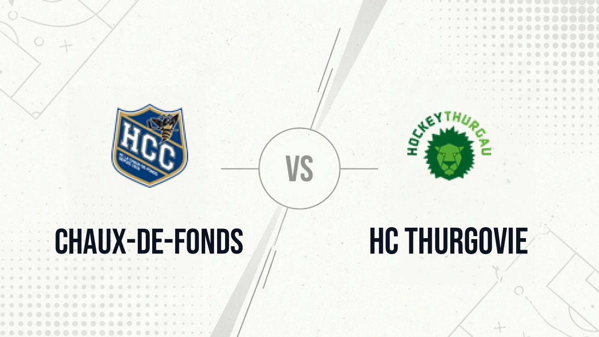 Pronostic Chaux-de-Fonds HC Thurgovie