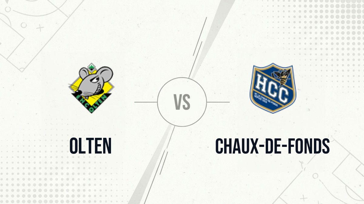 Pronostic Olten Chaux-de-Fonds