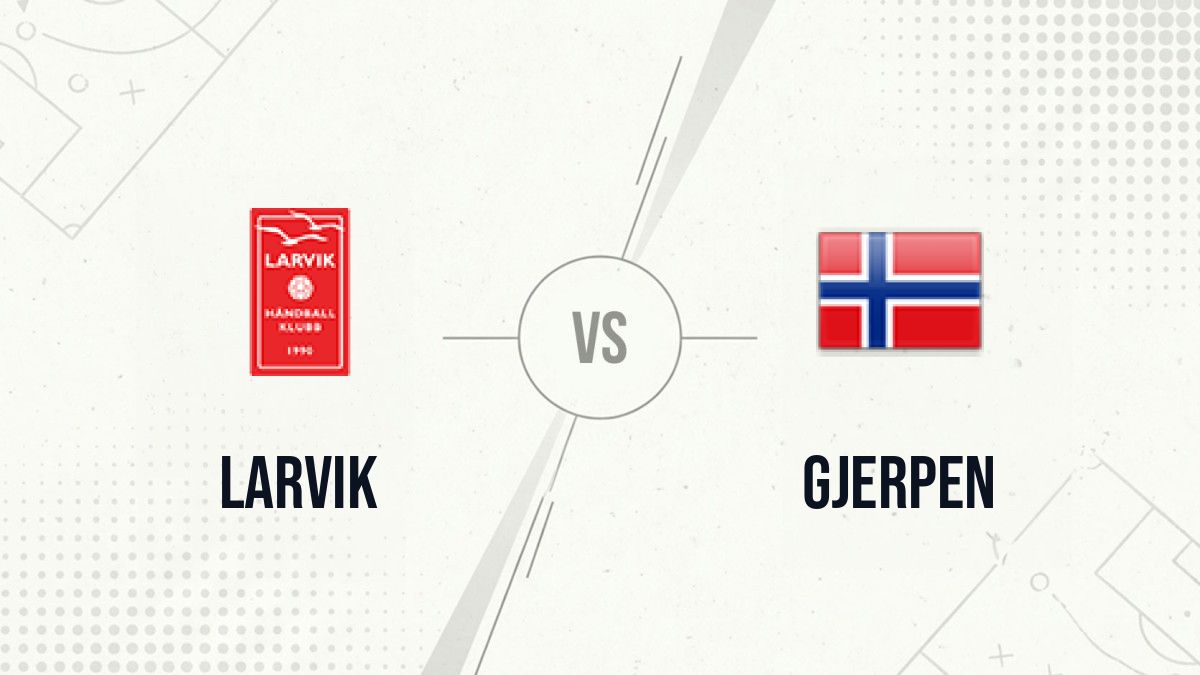 Pronostic Larvik Gjerpen