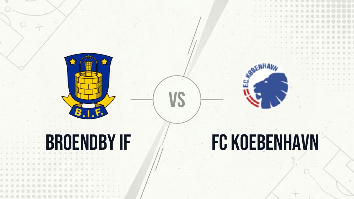 Pronostic Broendby IF FC Koebenhavn