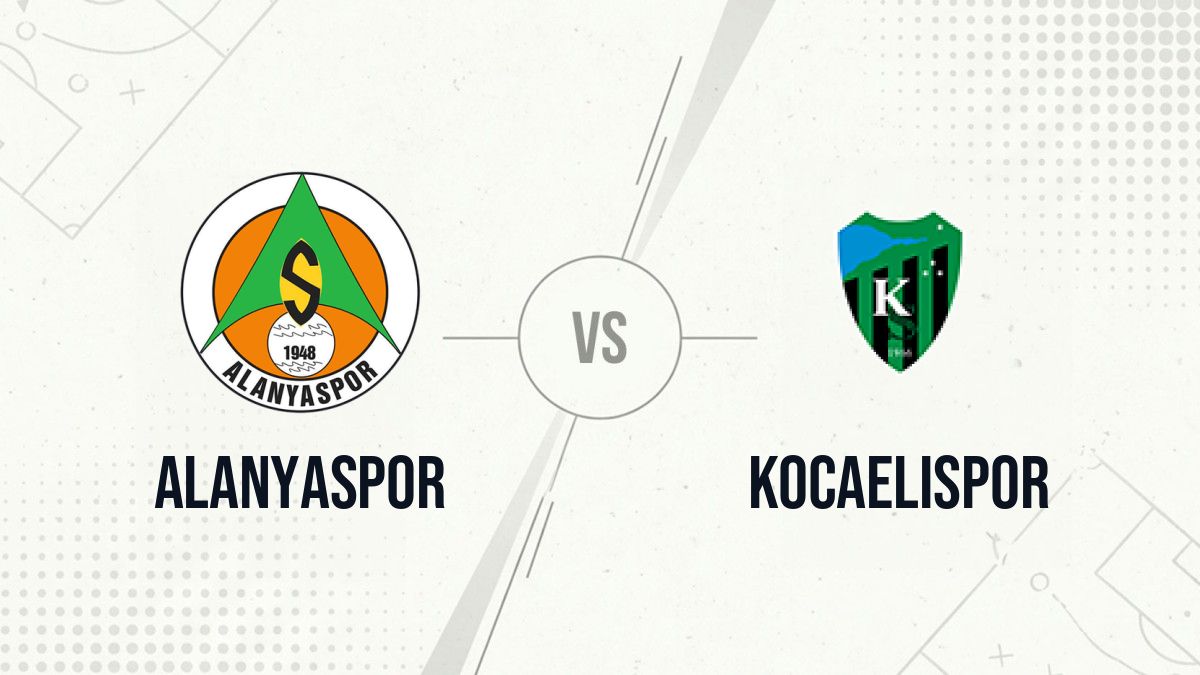 Pronostic Alanyaspor Kocaelispor