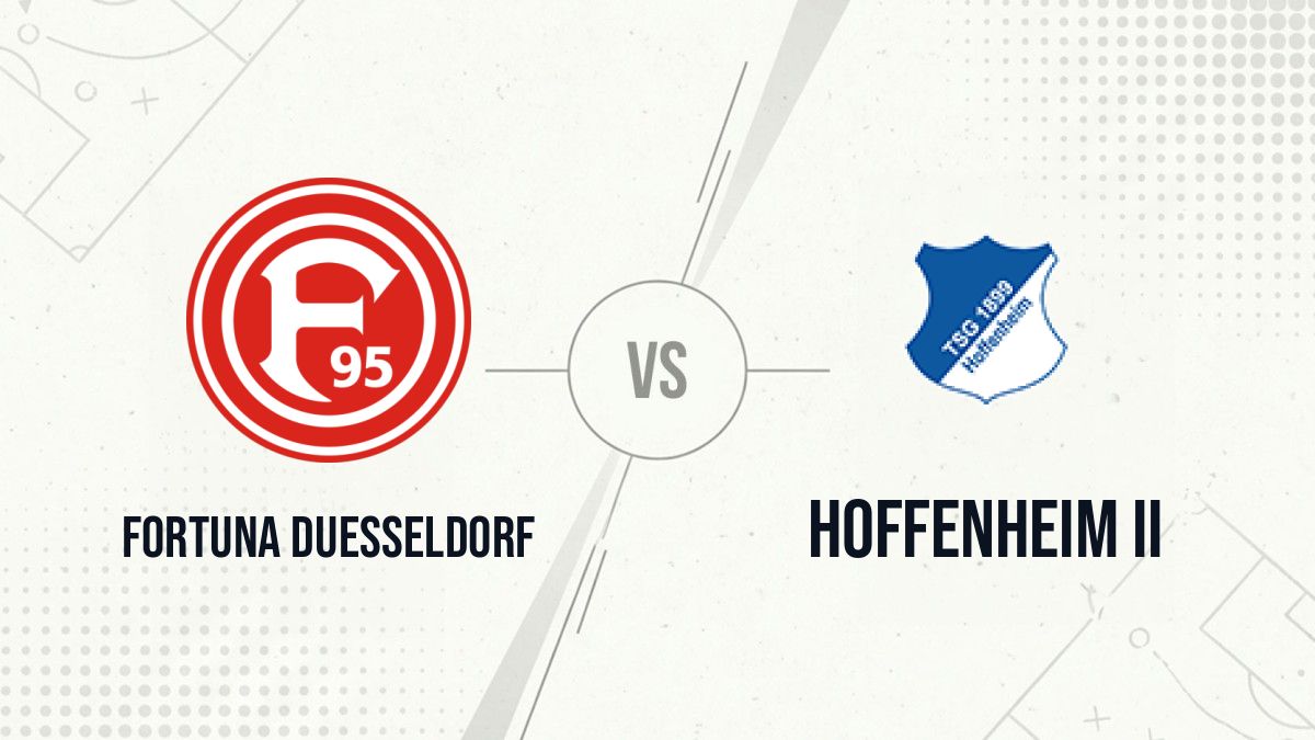 Pronostic Fortuna Duesseldorf Hoffenheim II