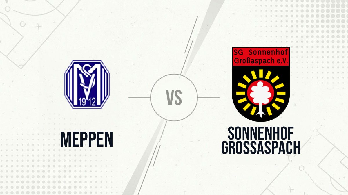 Pronostic Meppen Sonnenhof Grossaspach