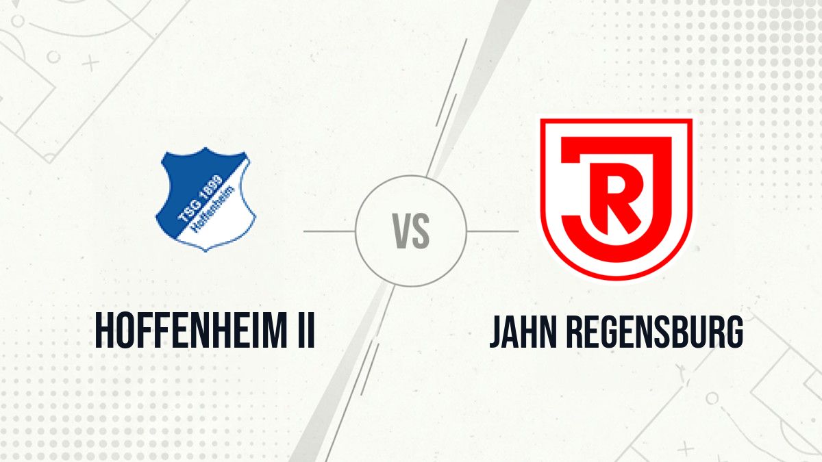 Pronostic Hoffenheim II Jahn Regensburg