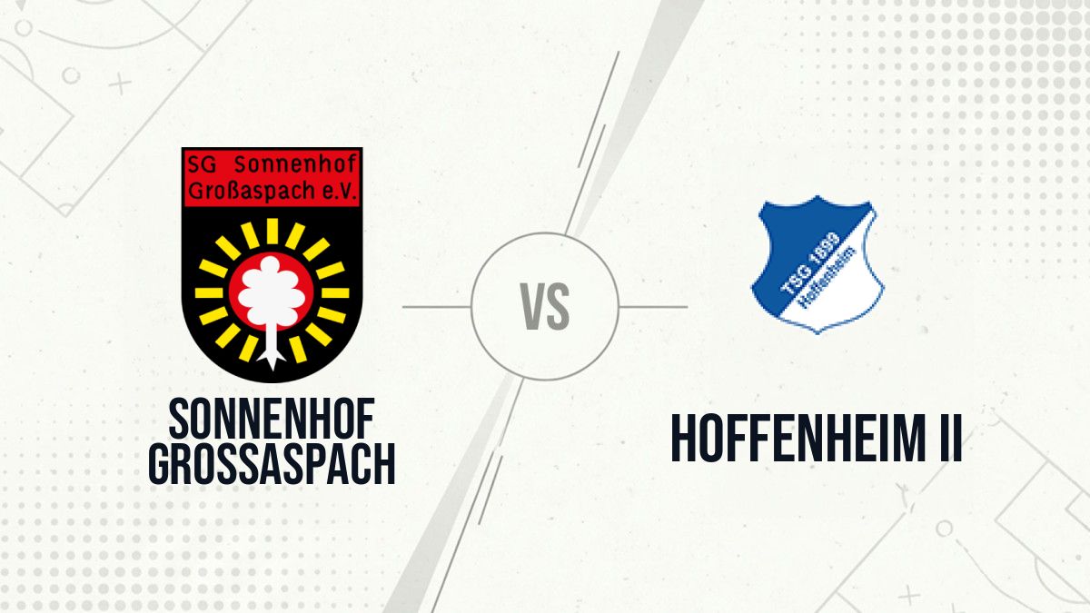 Pronostic Sonnenhof Grossaspach Hoffenheim II