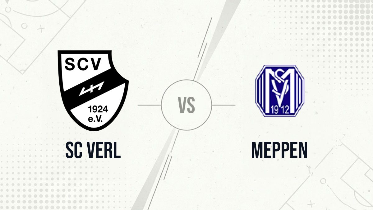 Pronostic SC Verl Meppen