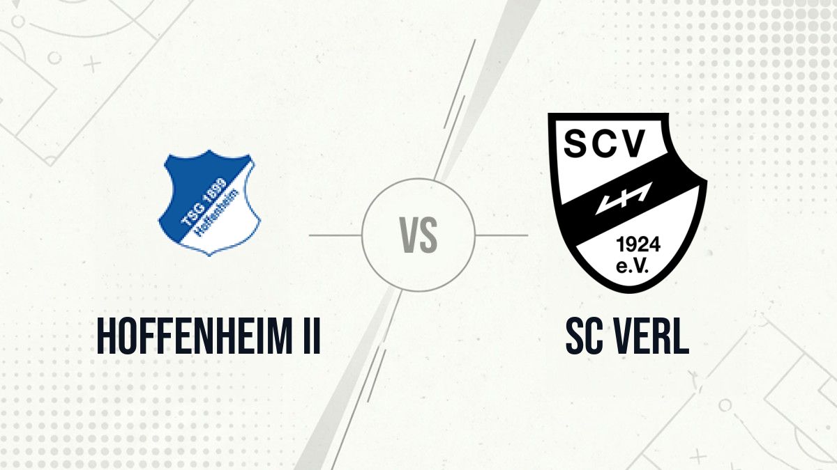 Pronostic Hoffenheim II SC Verl