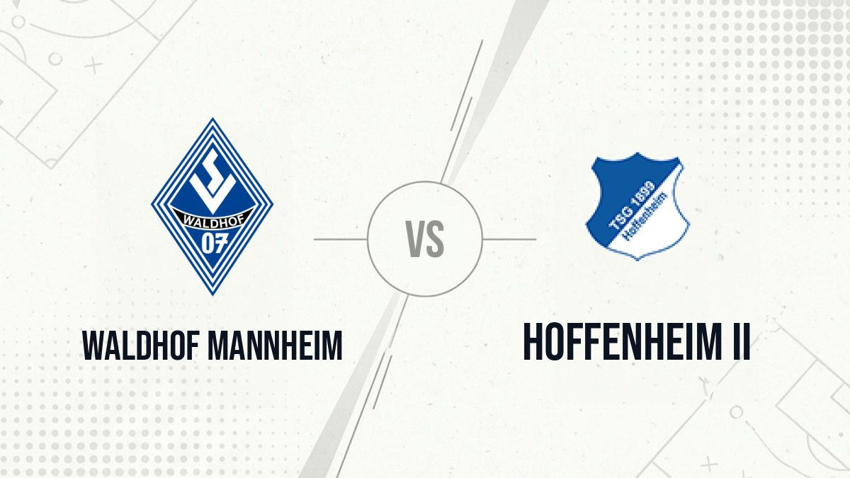 Pronostic Waldhof Mannheim Hoffenheim II