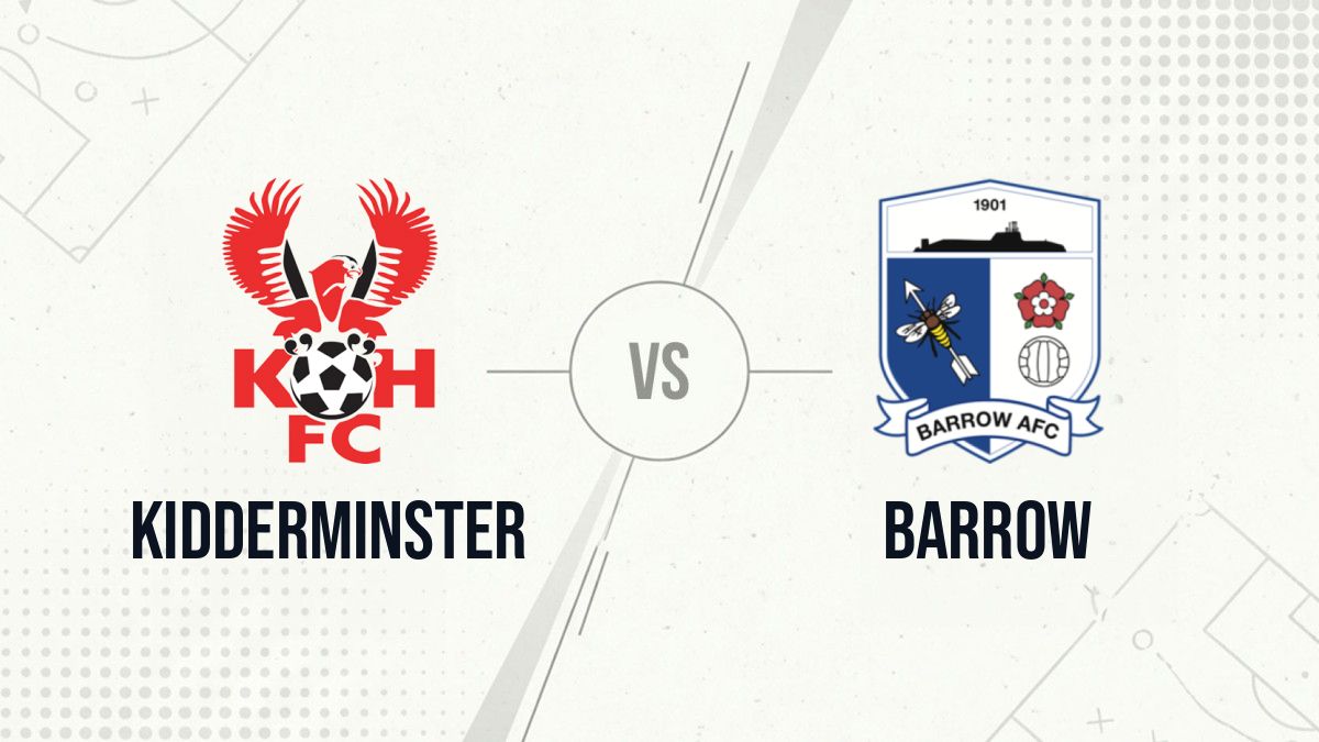 Pronostic Kidderminster Barrow