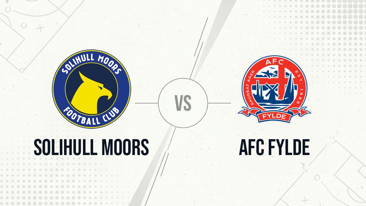 Pronostic Solihull Moors AFC Fylde
