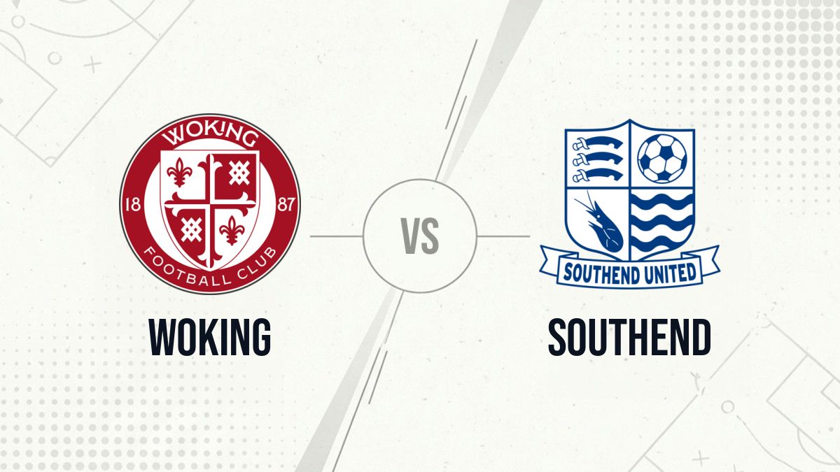 Pronostic Woking Southend