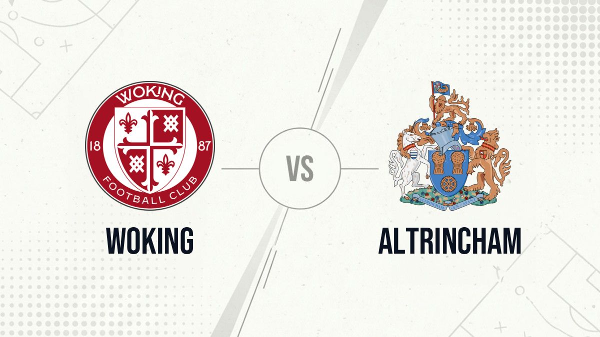 Pronostic Woking Altrincham
