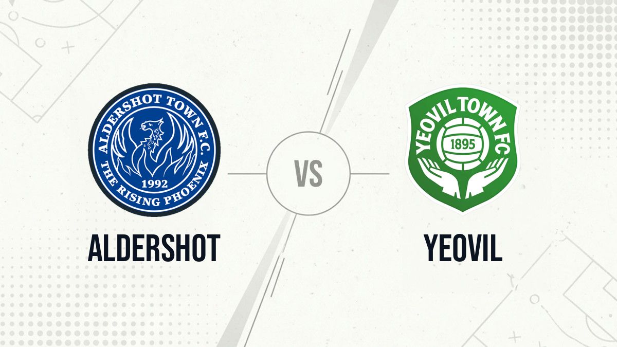 Pronostic Aldershot Yeovil