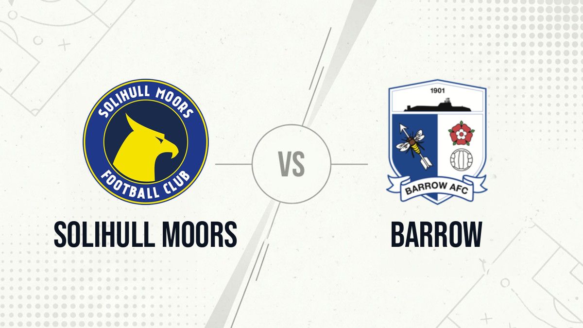 Pronostic Solihull Moors Barrow
