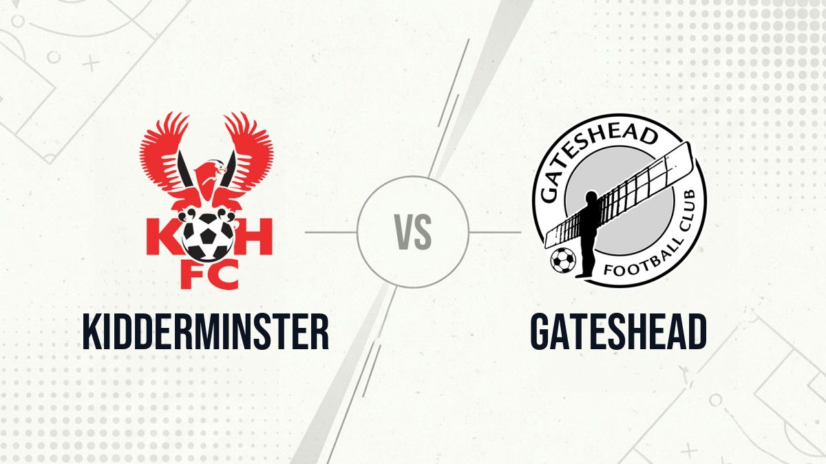 Pronostic Kidderminster Gateshead