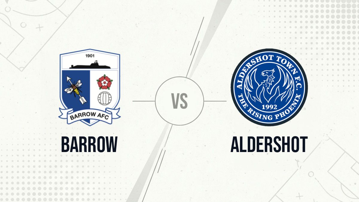 Pronostic Barrow Aldershot