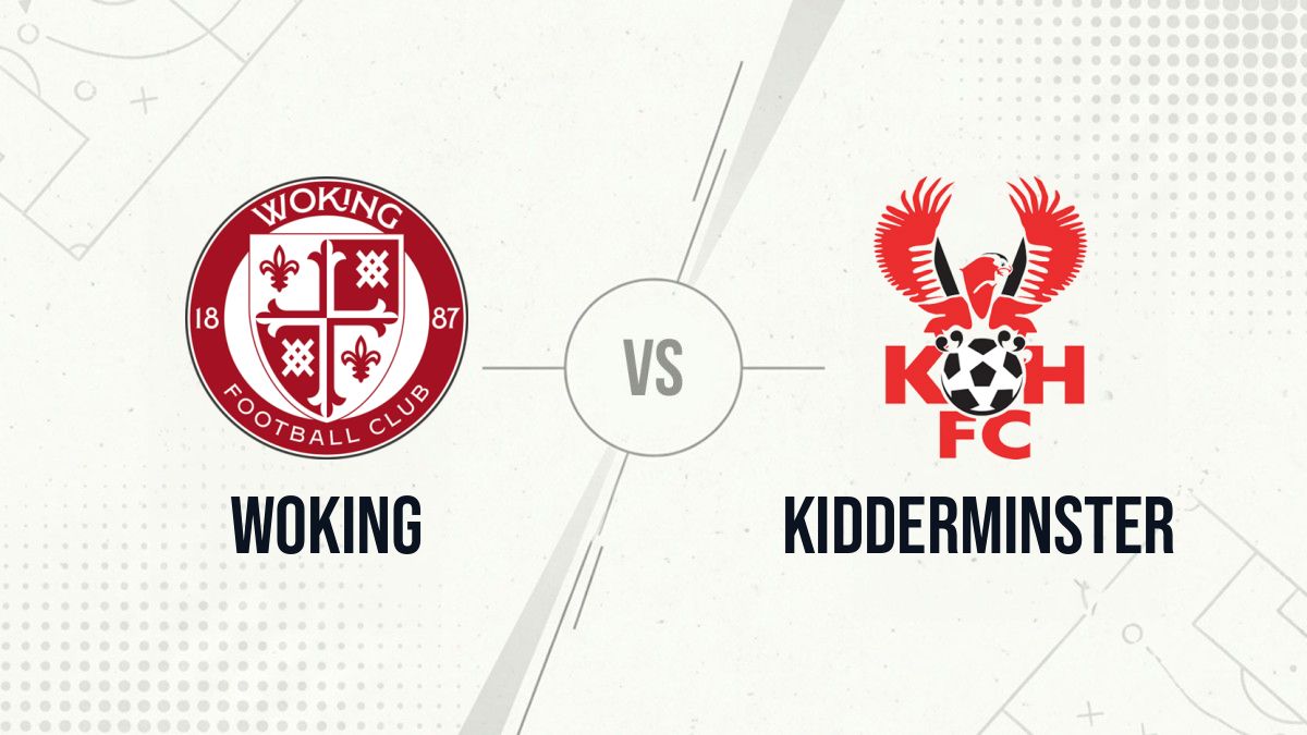 Pronostic Woking Kidderminster
