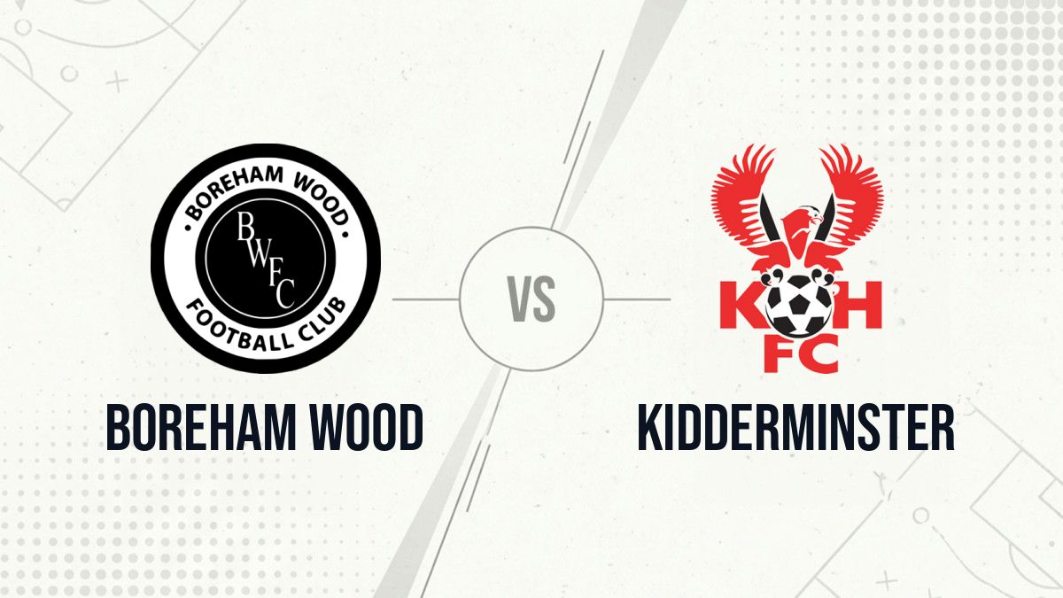 Pronostic Boreham Wood Kidderminster