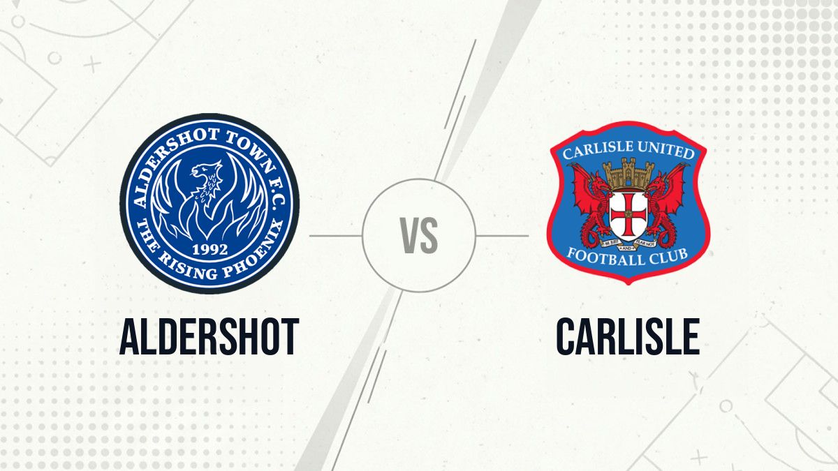 Pronostic Aldershot Carlisle
