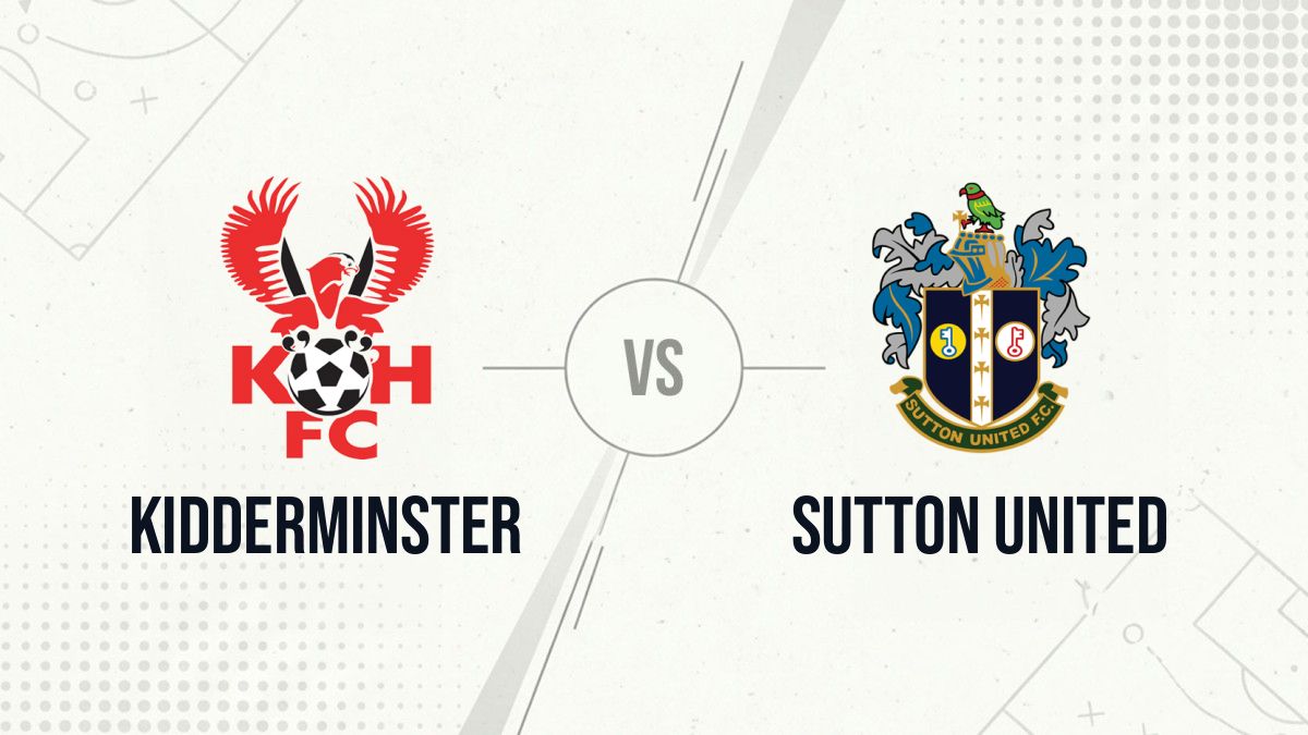 Pronostic Kidderminster Sutton United