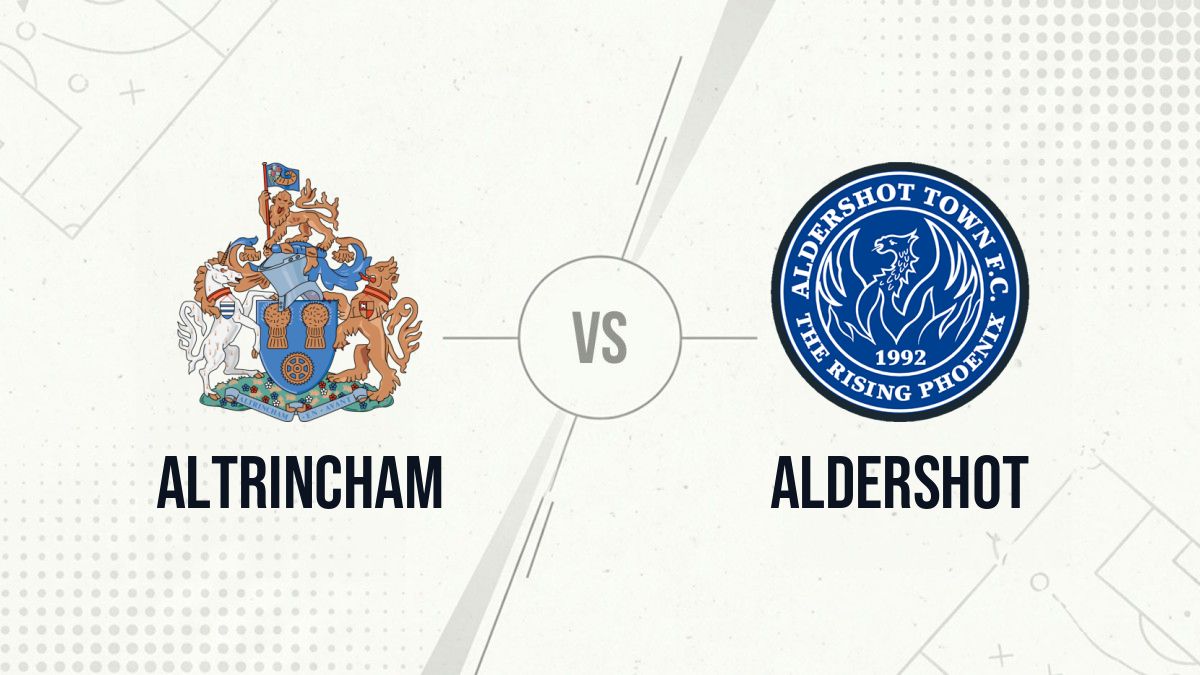 Pronostic Altrincham Aldershot