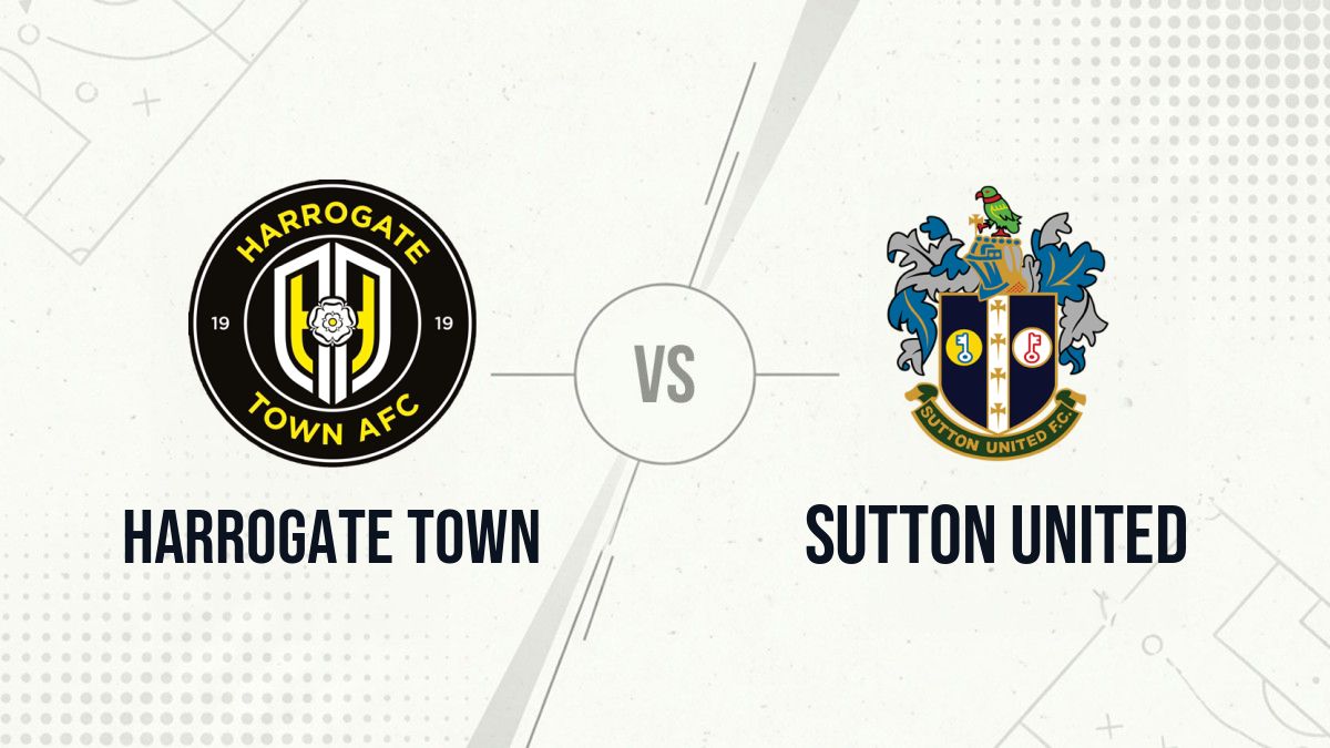 Pronostic Harrogate Town Sutton United