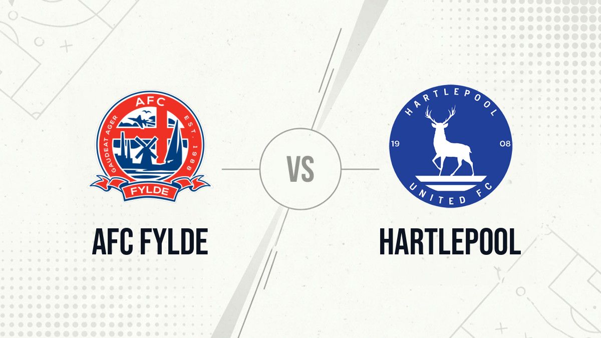 Pronostic AFC Fylde Hartlepool