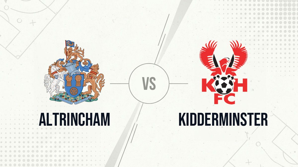 Pronostic Altrincham Kidderminster