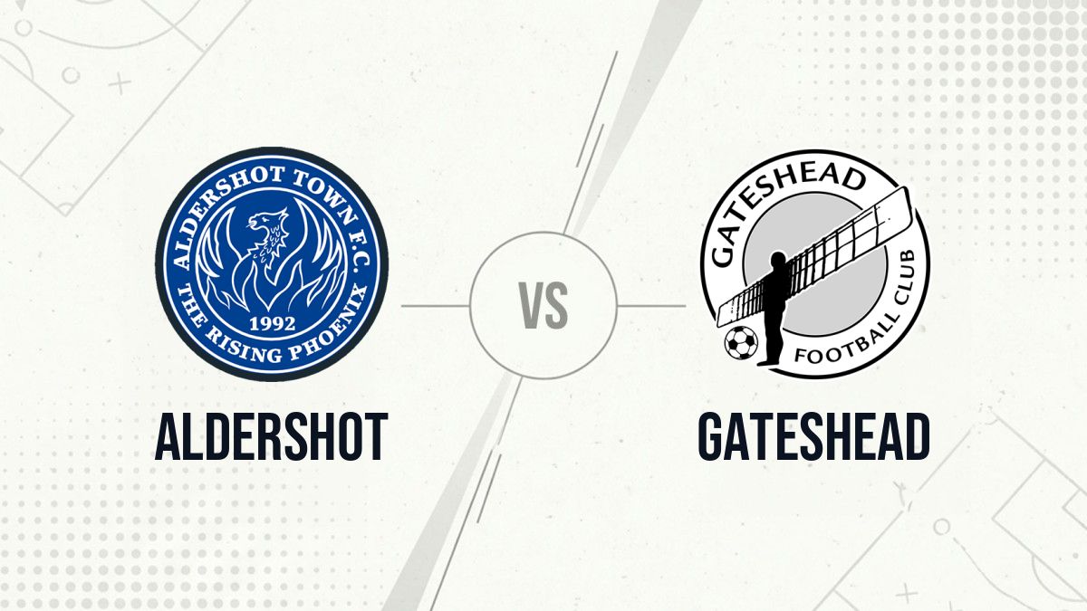 Pronostic Aldershot Gateshead